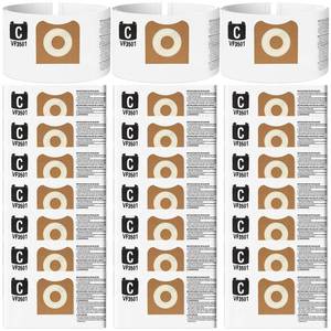 lot 2422 image: Siseayu 24 Pack Vacuum Bags for Ridgid 3-4.5 Gallon Shop Vac, Part 23738