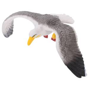 lot 2450 image: Hemoton Mini Seagull Desktop Ornament 3.14 Inch Bird Sculpture