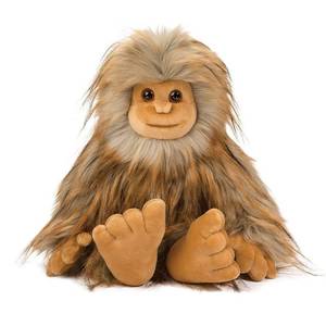lot 2452 image: Douglas Kash Sasquatch Bigfoot Plush Stuffed Animal 11-Inch Sitting