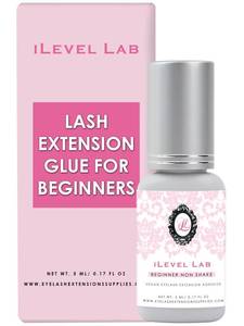 lot 2473 image: iLevel Lab Non Shake Eyelash Extension Glue Black 5ml 0.17 fl oz