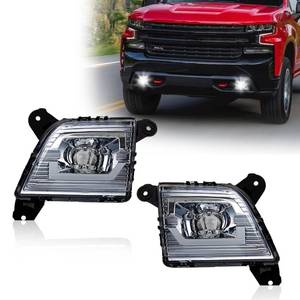 lot 5606 image: SPIEGEER Fog Light Assembly 2019-2023 Chevy Silverado Clear Lens