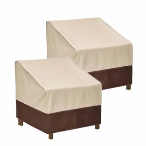 lot 5641 image: Loriano Patio Chair Covers Waterproof 600D Oxford 2 Pack