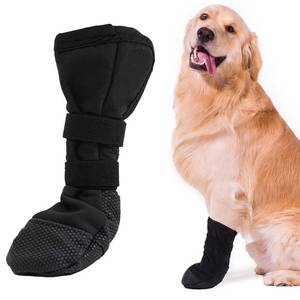 lot 6133 image: IDOMIK Dog Booties Injured Paw Protectors Non-Slip Sole Sizes S-XL