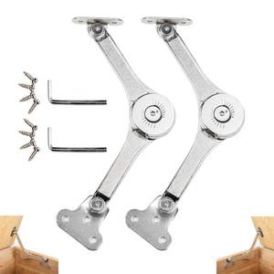 lot 8056 image: APFFSY Soft Close Lid Support Toy Box Hinges 50 Lb 2 Pack