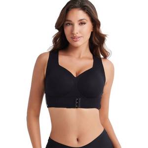 lot 8080 image: iBraStar Posture Corrector Bra for Women Black Size 2XL