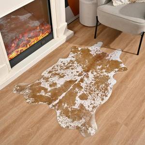 lot 13273 image: SUNYIWEI Faux Cowhide Rug 3 x 4 Ft
