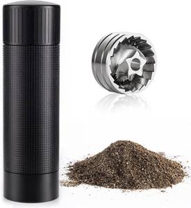 lot 13333 image: Luvan Manual Pepper Grinder Mill, Aluminum, Adjustable Coarseness  Retail $109.99