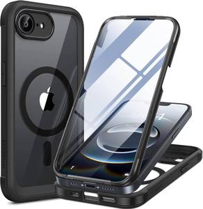 lot 14045 image: Full-Body Phone Case with Magnetic MagSafe for iPhone 17e 16e Black