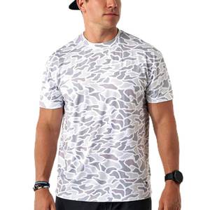lot 14068 image: Burlebo Performance T-Shirt UPF 50 Go To Tee White Camo, Med