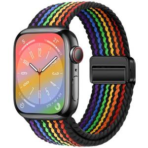 lot 14092 image: Qimela Magnetic Braided Sport Loop Band for Apple Watch