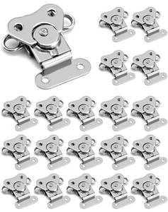 lot 14120 image: QWORK Stainless Steel Twist Latch for Flight Cases 2 x 1-12 in 20 Pack