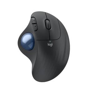 lot 14131 image: Logitech ERGO M575S Wireless Bluetooth Trackball Mouse, Graphite