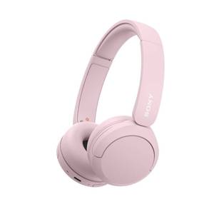 lot 14132 image: Sony Wireless On-Ear Bluetooth Headphones with Microphone, Pink WH-CH520