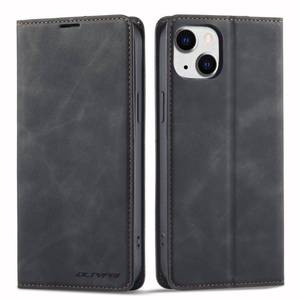 lot 14133 image: QLTYPRI Wallet Case 3 Card Holders Black for iPhone 13