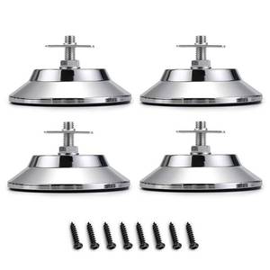 lot 17562 image: OwnMy Pool Table Leg Levelers 4 Pack 2-3.15 in Adjustable Height Risers