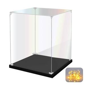 lot 17954 image: KOLIPI Clear Acrylic Display Case 6x6x8 Inch for Collectibles