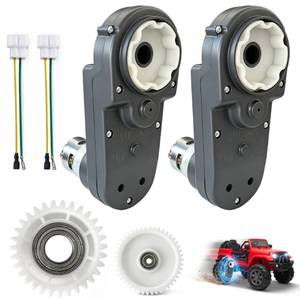 lot 17964 image: JRRXM 36V RS775 DC Motor Gearbox for Power Wheels Upgrade Kit 2 Pack