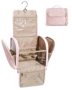 lot 18227 image: BAGSMART Travel Toiletry Bag Large Capacity Water-Resistant With Hanging Hook