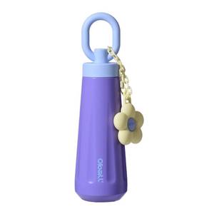 lot 18228 image: OBALL Insulated Water Bottle with Two Lids 17 oz Purple
