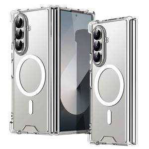 lot 18274 image: AICase Clear Magnetic Phone Case for Samsung Galaxy Z Fold 7 MagSafe Compatible