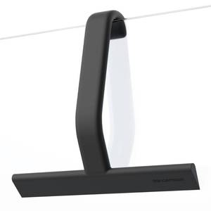 lot 18285 image: dancemoon JustHang Shower Squeegee with Built-In Hook 10-Inch Black