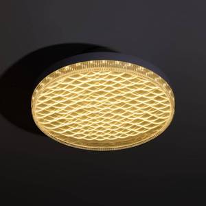lot 19707 image: TUOKJSA LED Ceiling Light Fixture E26 Screw-In 48W 3 Color Temperatures
