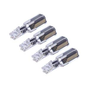 lot 20252 image: YOLISTIC Phone Cord Detangler 4-Pack 360 Degree Rotating Black Landline
