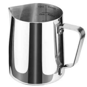 lot 20282 image: HOFASON Stainless Steel Milk Frothing Pitcher 12 Oz (350 ML)