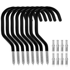 lot 20317 image: GURADESIGN Bike Hook 8-Pack 100 LBS Capacity Garage Wall Ceiling Mount