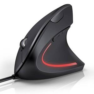 lot 20333 image: TECKNET Wired Vertical Ergonomic Mouse 6400 DPI