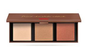 lot 20341 image: Pupa Milano Chocolate Highlighter Palette 002 Caramel Chocolate 0.315 Oz