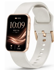 lot 2411 image: MorePro Fitness Tracker Watch 1.57-Inch HD Touchscreen IP68