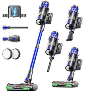 lot 1031 image: PKWIST Cordless Stick Vacuum 650W 60KPa S18  Retail $169.99