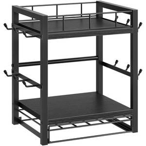 lot 1038 image: HOOBRO Coffee Mug Tree Stand Countertop 12 Hooks Drawer BB11TL01