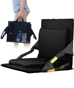 lot 1039 image: Everlasting Comfort Stadium Seat Cushion with Back Support Memory Foam