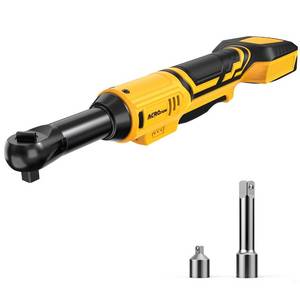 lot 1933 image: ACROPOW 38 Cordless Ratchet Wrench 45 Ft-lbs Tool Only For DEWALT 20V Max