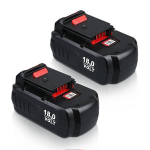 lot 1941 image: VANTTECH 2-Pack Replacement Battery 4.8Ah 18V Ni-MH for Porter Cable PC18B