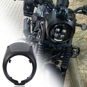 lot 1979 image: SHINKXMT Windscreen Fairing ABS Black for Rebel CMX500 2020-2024  Retail $139.99
