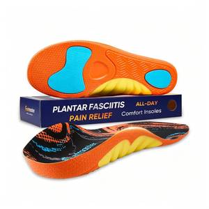 lot 2061 image: FootMaster Orthotic Insoles with Arch Support for Plantar Fasciitis