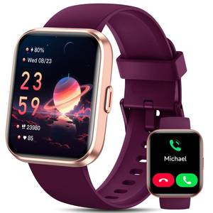 lot 2111 image: ENOMIR Smart Watch Women Men 1.85 HD Display Bluetooth Calls Fitness Tracker