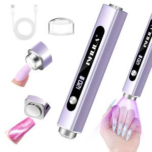 lot 2133 image: NXJ INFILILA Handheld UV Nail Lamp 395nm 3-in-1 Cat Eye Magnet