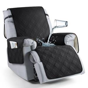 lot 2191 image: TAOCOCO Waterproof Recliner Chair Cover 23.6 Inch Black