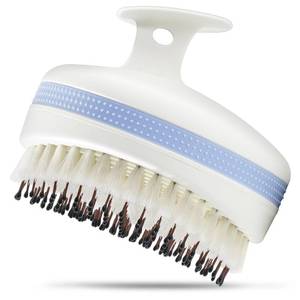 lot 2233 image: Wonsagain Curved Scalp Massager Shampoo Brush with Double-Layer Nylon Bristles