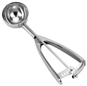 lot 2239 image: Fuzzelut Cookie Scoop #12 188 Stainless Steel 5.3Tbsp80ml Ice Cream Scoop