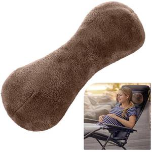 lot 2246 image: Colingmill Neck Pillow for Recliner Chair Headrest Brown 17.99 Inch