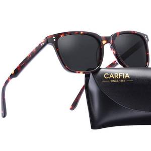 lot 2316 image: CARFIA Acetate Polarized Sunglasses for Women UV400 CA5354