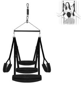 lot 5756 image: Indoor & Door Sex Swing with Neck Lumbar Hip Pads, 800 lb Capacity