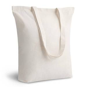 lot 5758 image: TOPDesign 24-Pack Cotton Tote Bags, 16 x 15 x 4 Inch Reusable