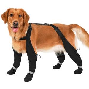 lot 6176 image: LUCKYPAW Dog Suspender Boots Size M Waterproof Anti Lost