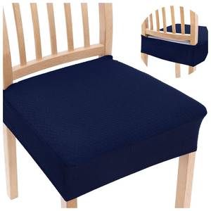 lot 6185 image: Smiry Stretch Jacquard Dining Chair Seat Covers Set of 4